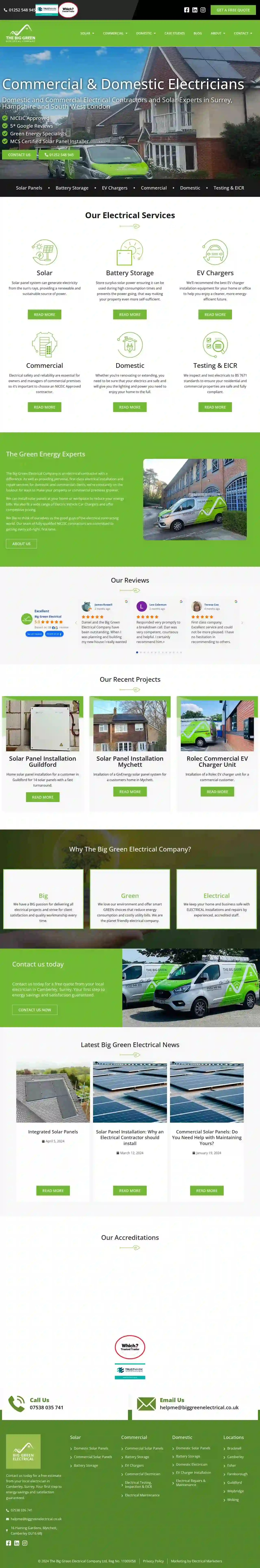 The Big Green Electrical Company Ltd