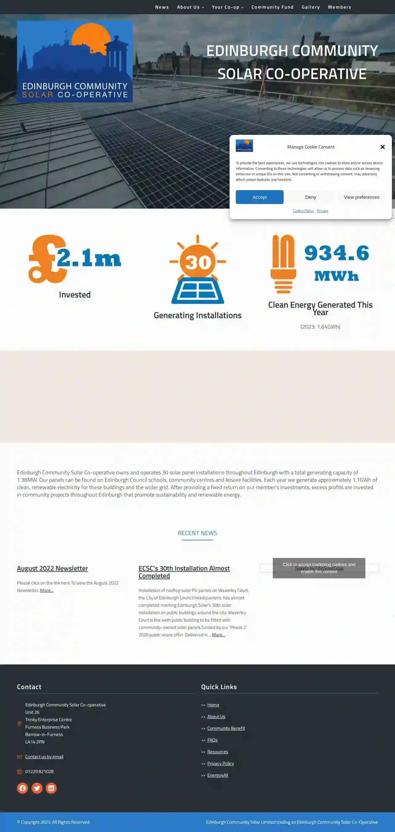 Edinburgh Community Solar Limited