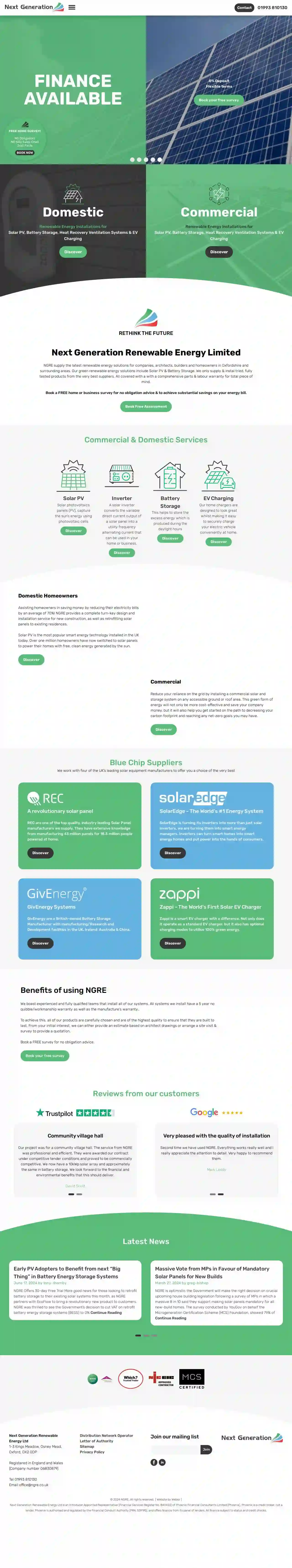 Next Generation Renewable Energy