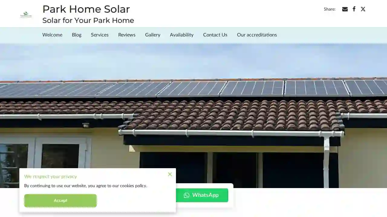 park home solar