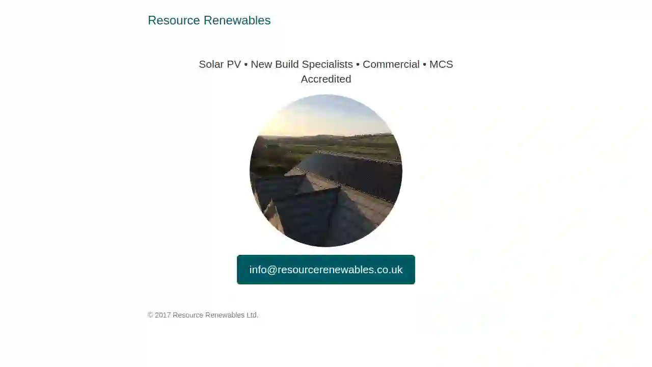 Resource Renewables Ltd