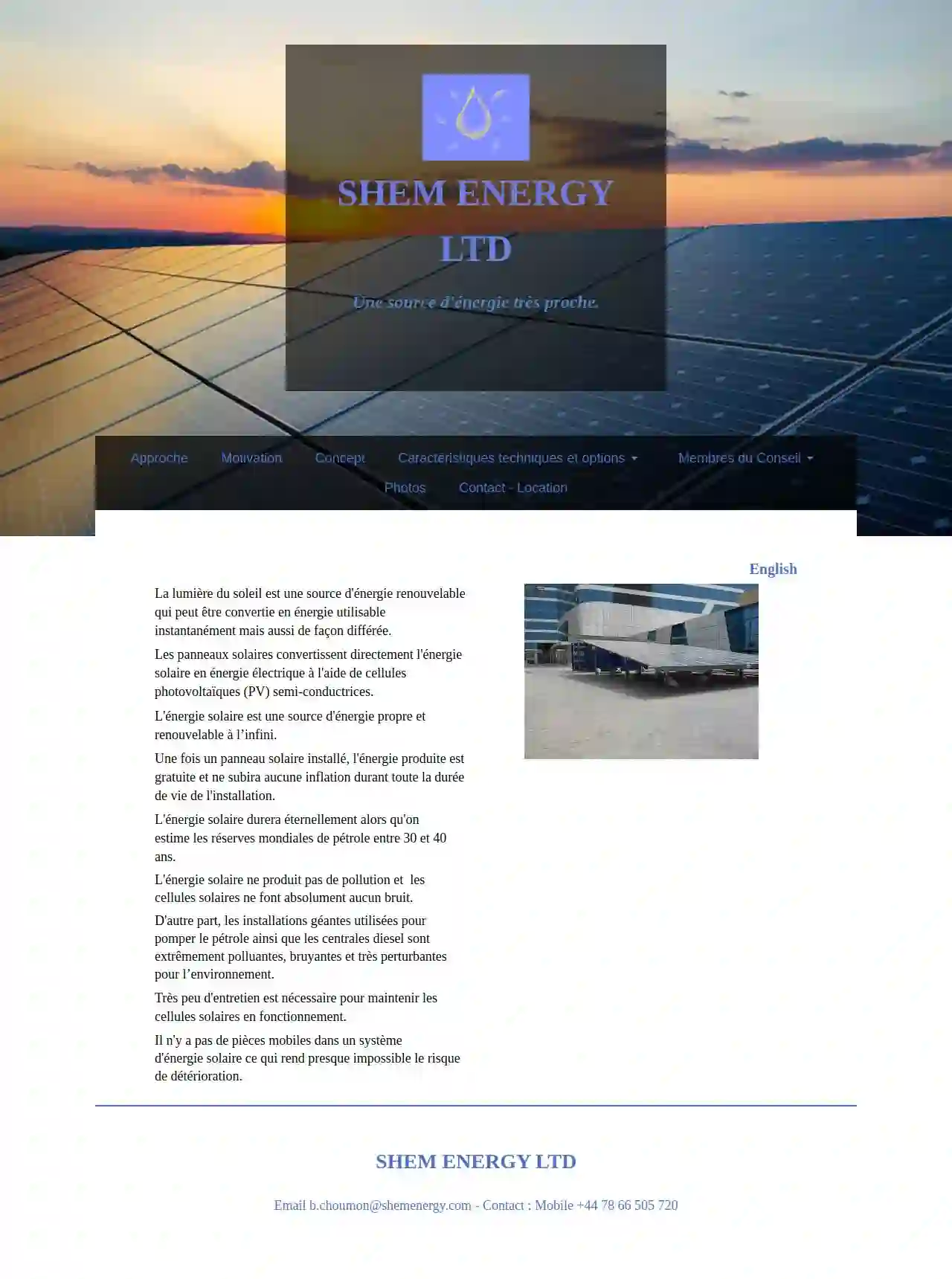 Shem Energy Ltd