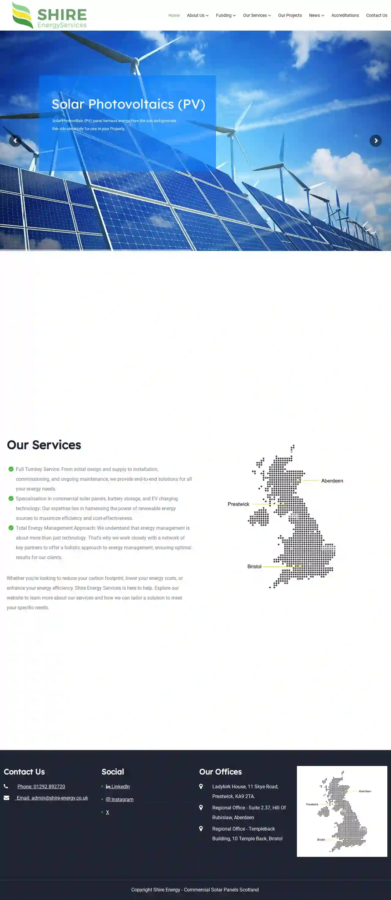 Shire Energy services