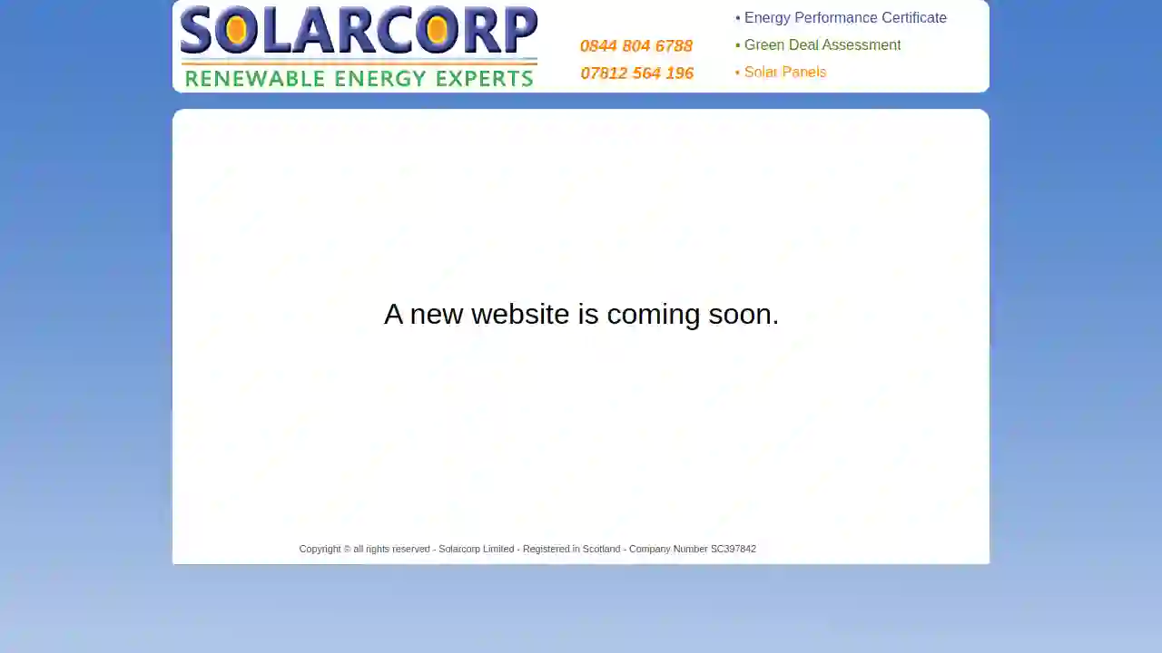 SOLARCORP LIMITED