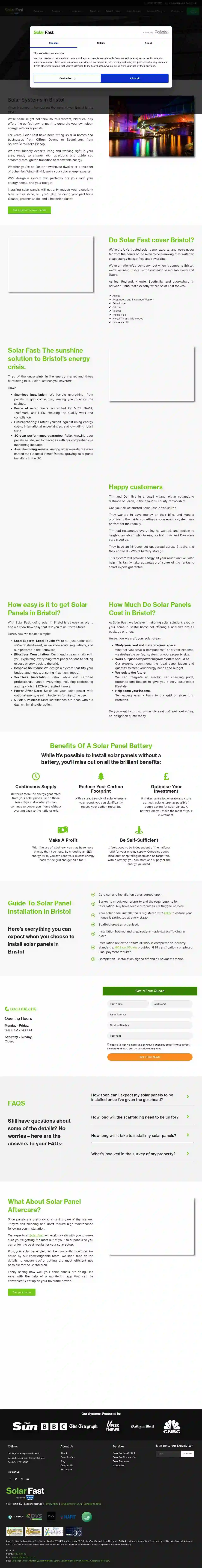 Solar Fast Bristol