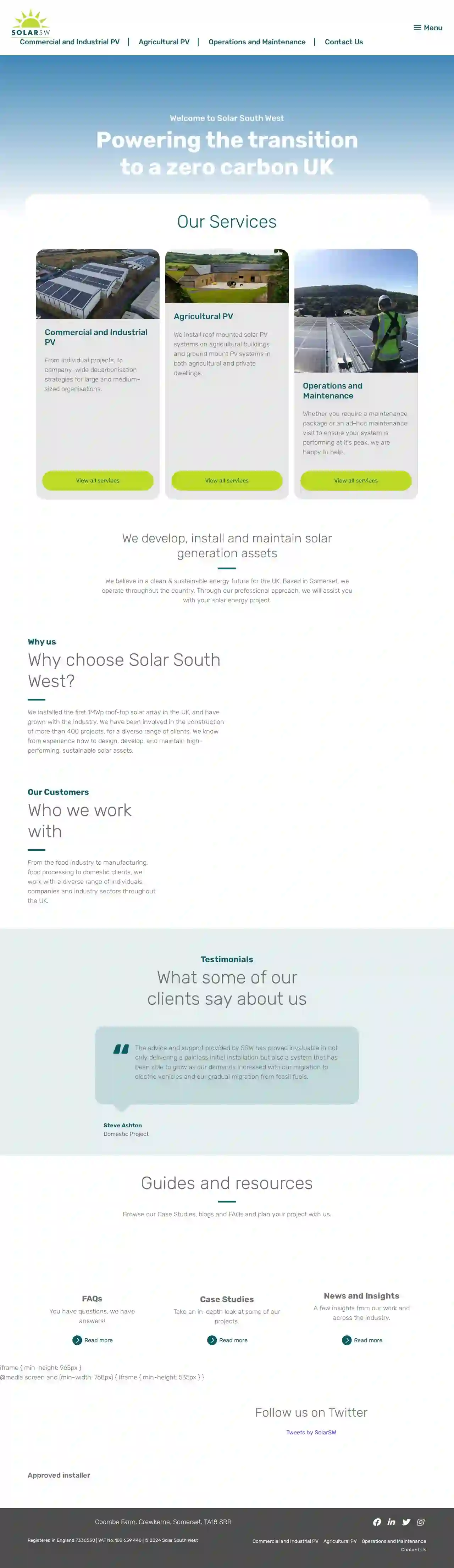 Solar South West Ltd.