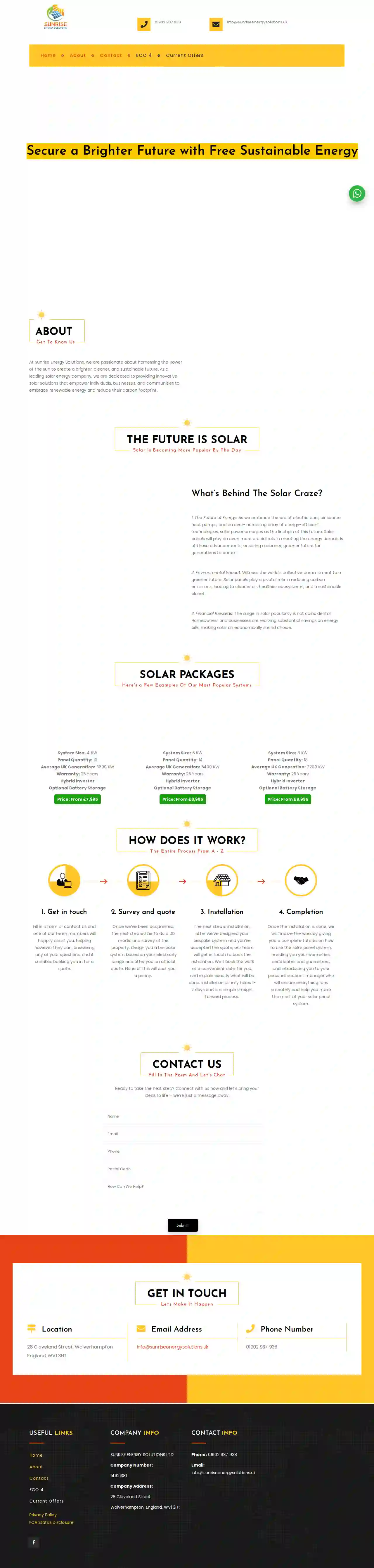 Sunrise Energy Solutions ltd